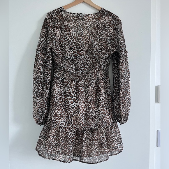 Animal Print Mini Dress - Picture 4 of 4